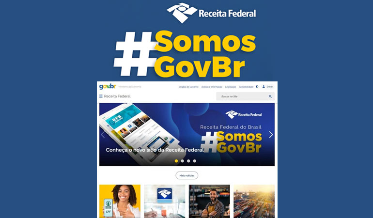 Receita federal agora também no portal único